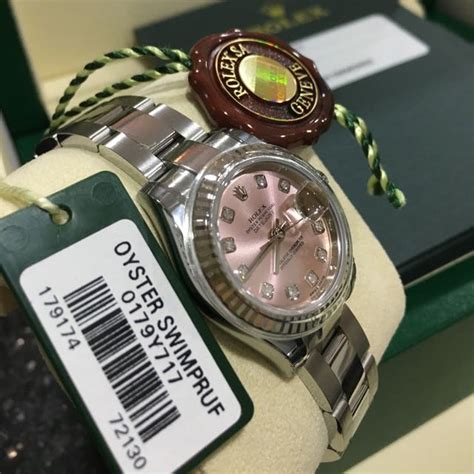 rolex ladies oyster swimpruf watch price